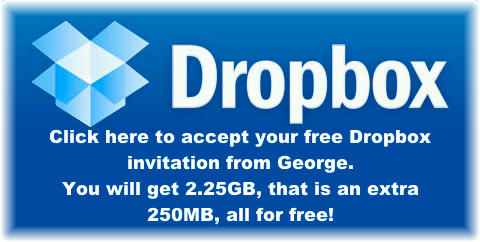 Your DropBox Invitation from George Your DropBox Invitation from George